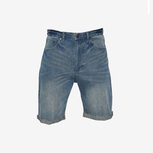 CSG Fray Away Denim Shorts